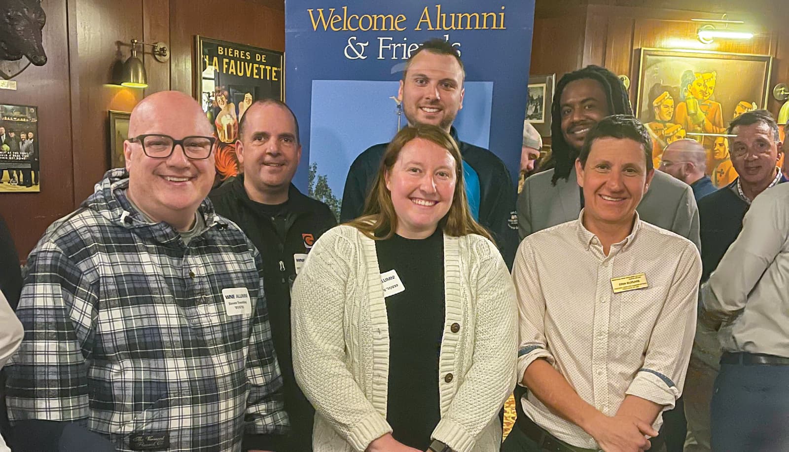 WNE: The Magazine of Western New England - Happy Hour with WNE Alumni